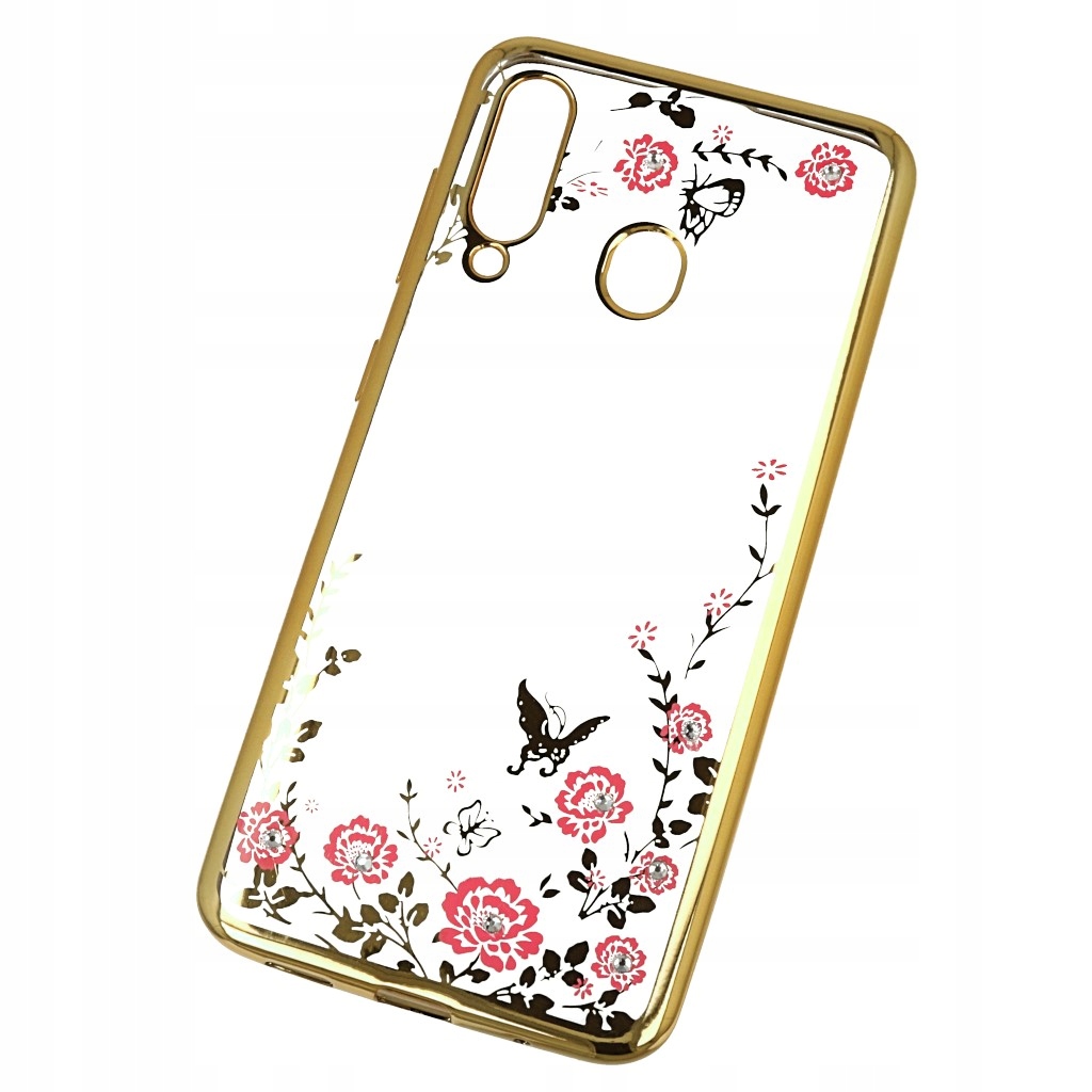 

Etui Silikon Diamond Kwiaty na Samsung Galaxy A60