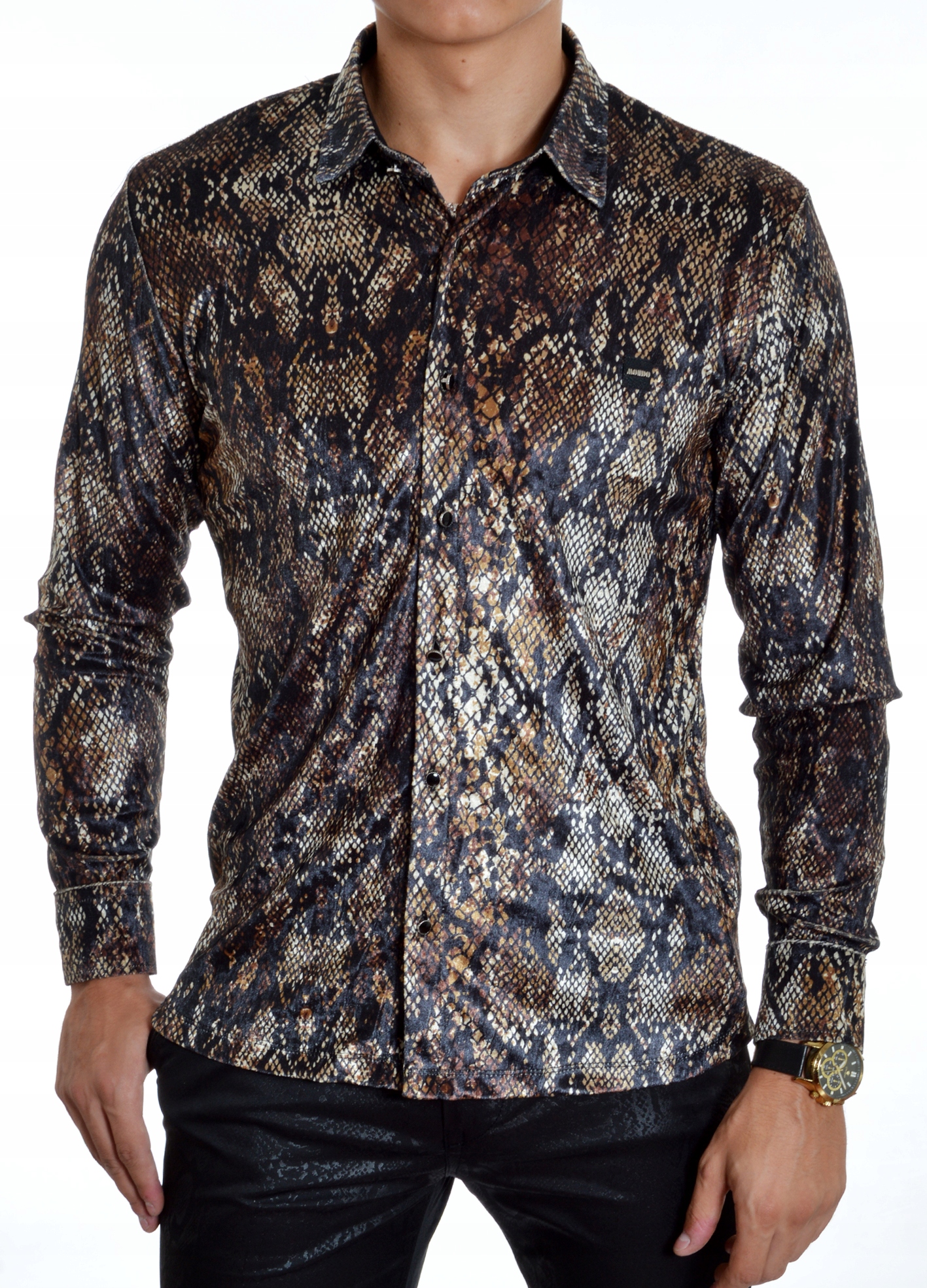 Pánská košile Mondo Exclusive Snake Limited Casual