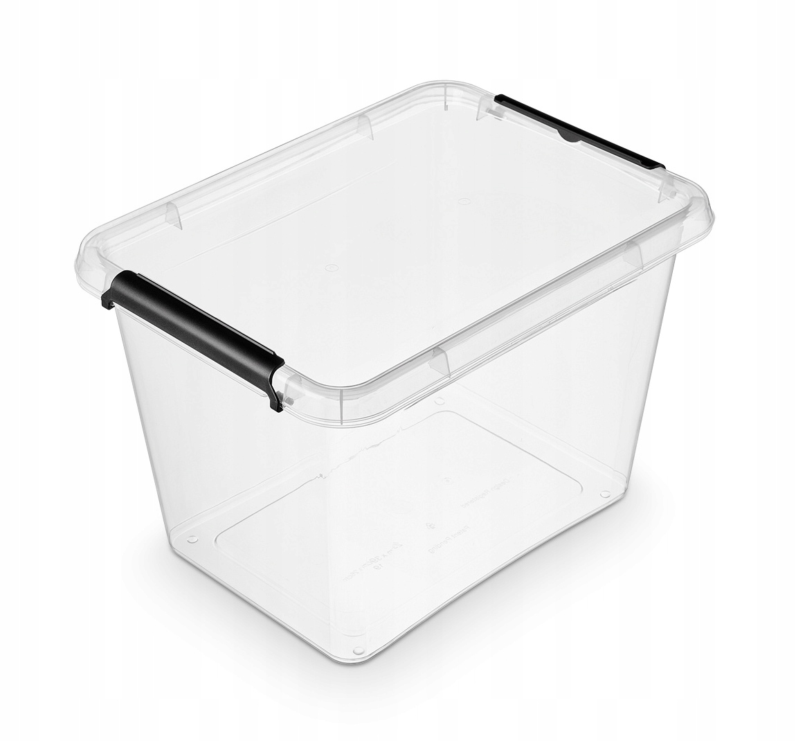 

Pojemnik Pudełko Kosz Z Pokrywą Plastik 19L 1532