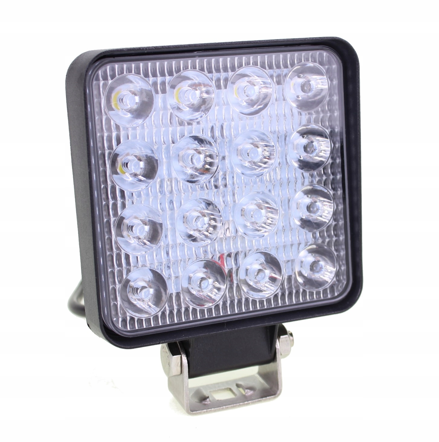 LAMPA LEDOWA ROBOCZA 16 LED HALOGEN 10-30V SZPERACZ LEDOWY 48W DO MASZYN