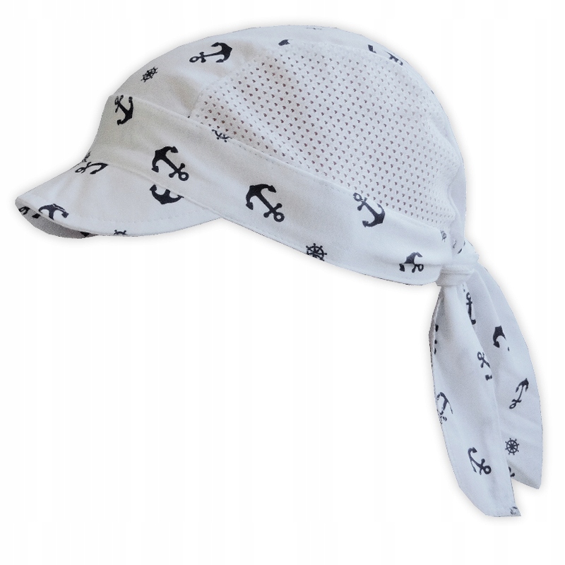 

Piratka chustka z daszkiem przewiewna Siatka 50-56