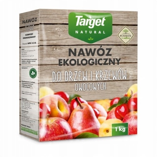 

Nawóz ekologiczny do owocowych 1 kg Target