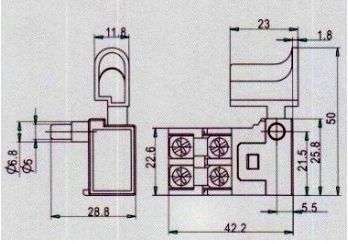 Włącznik włącznik młotowiertarki wiertarki 6A 250V Rodzaj włącznik