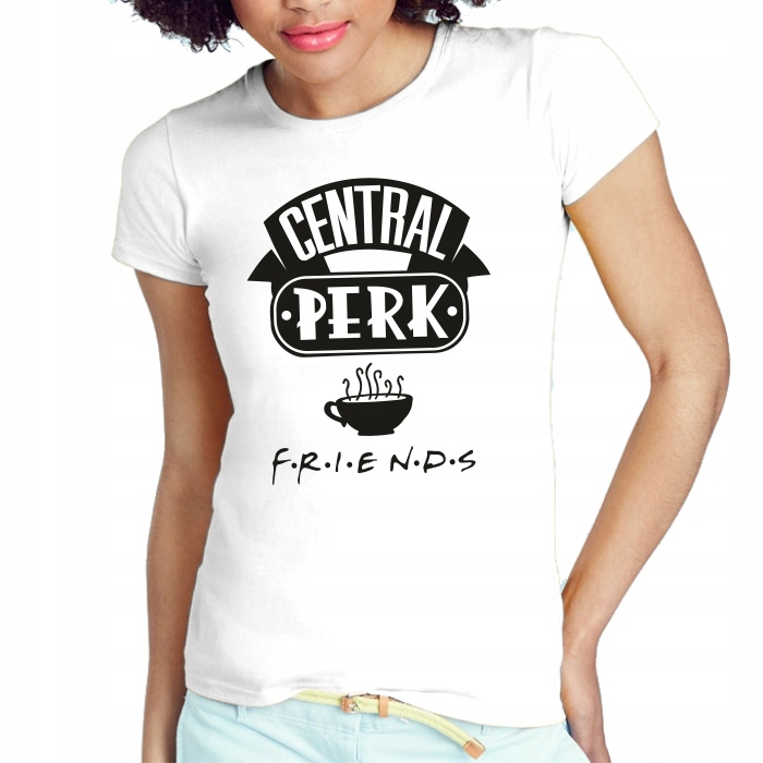

Koszulka Tshirt Friends Serial Perk Przyjaciele -M