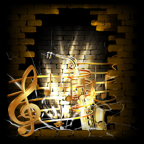 

Fototapeta 3D Młodzieżowa Muzyka Grafika Do Pokoju