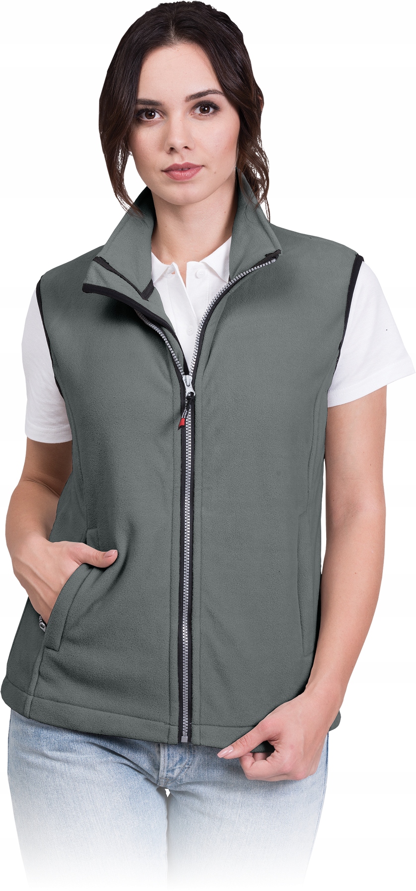 

Bezrękawnik damski z polaru Reis Vhoney