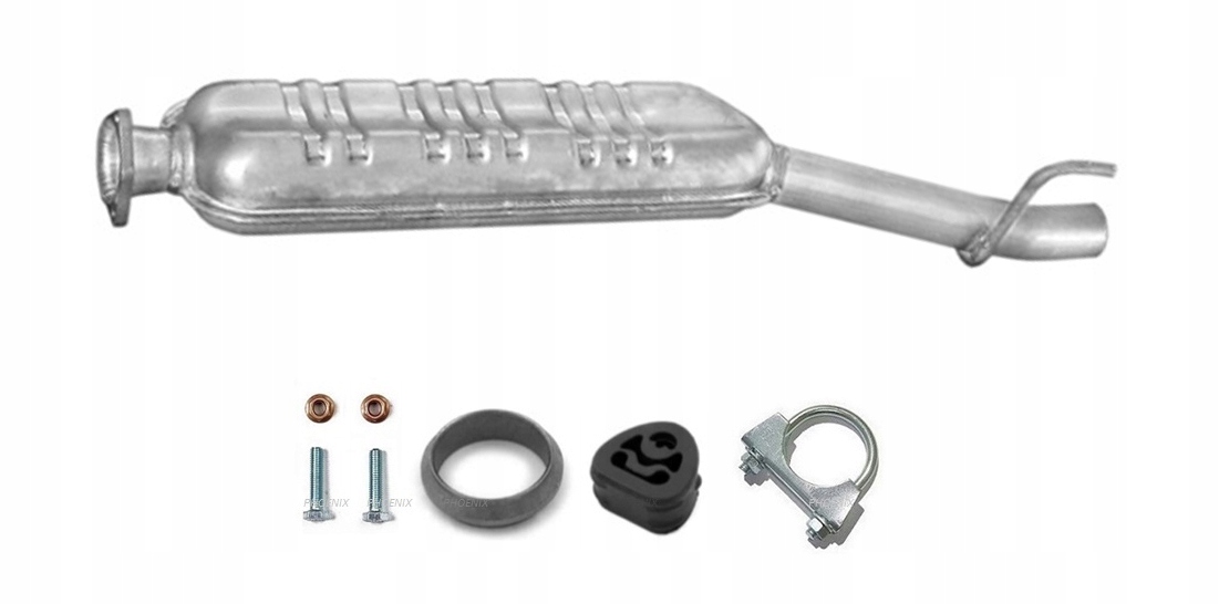 13.170 - MERCEDES W202 C220 C250 2.2 2.5 D средний глушитель