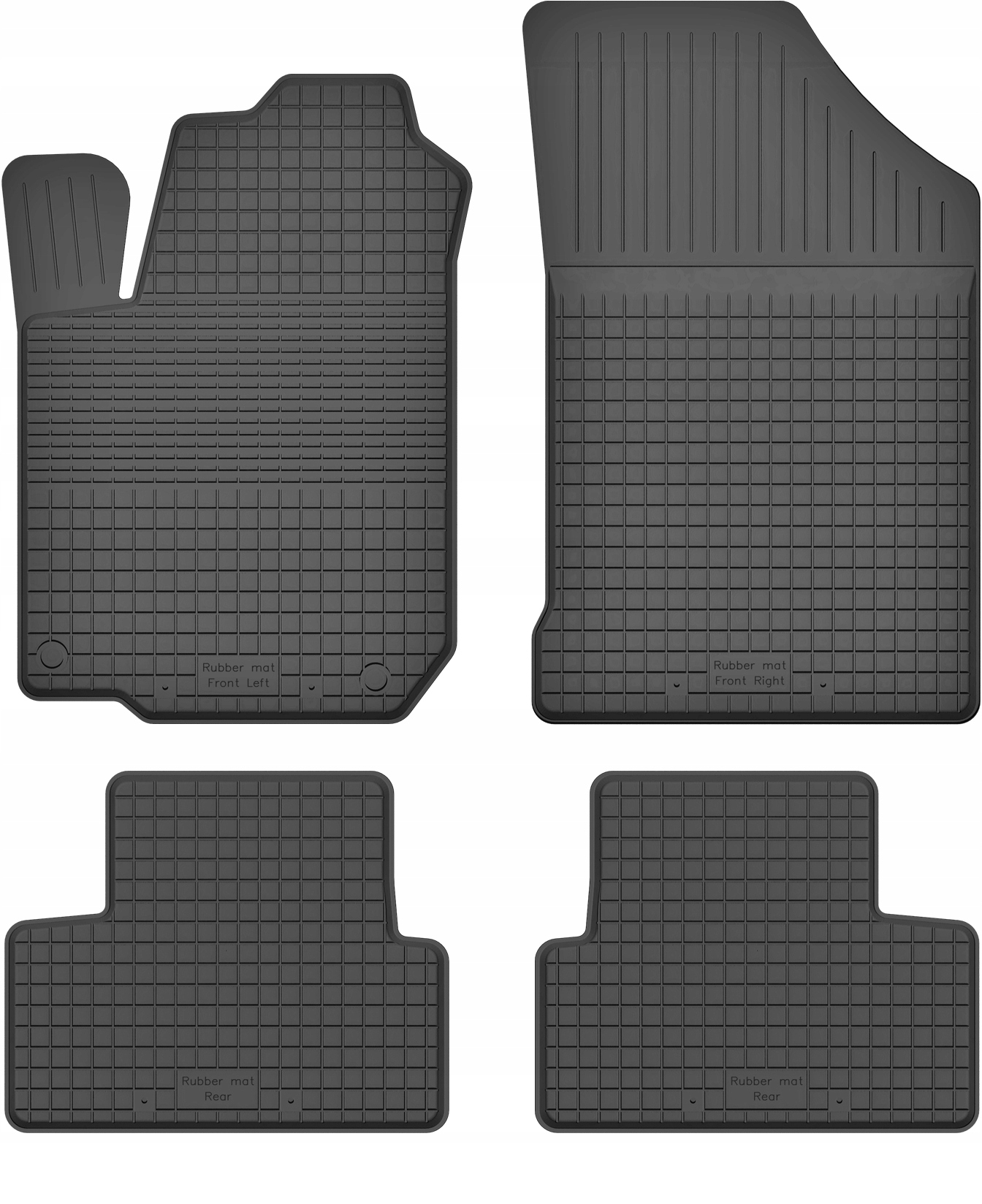 

Dywaniki gumowe korytkowe do Opel Mokka 2012-2016