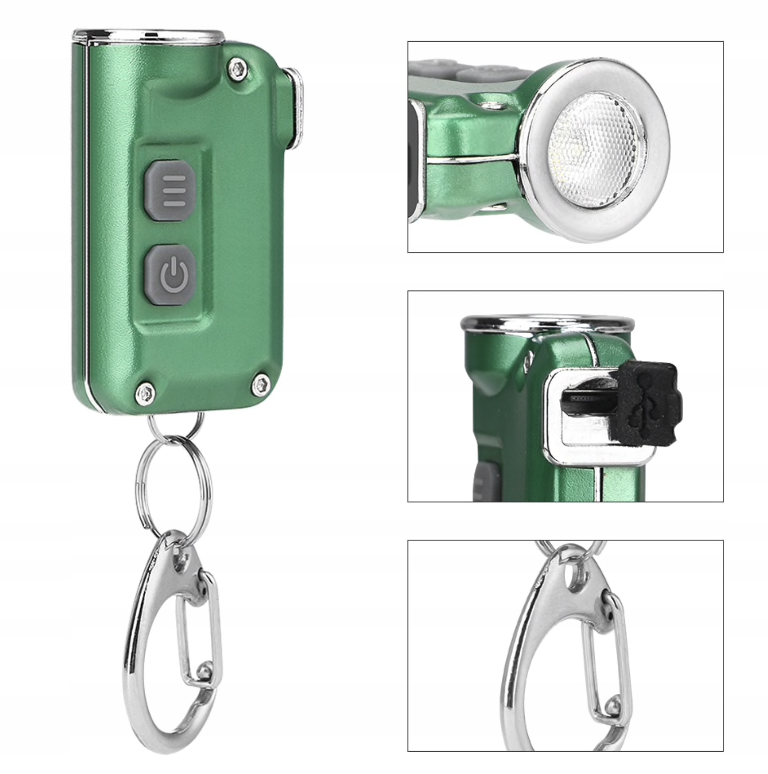 Kapesní Nejmenší Usb Akumulátorová Svítilna