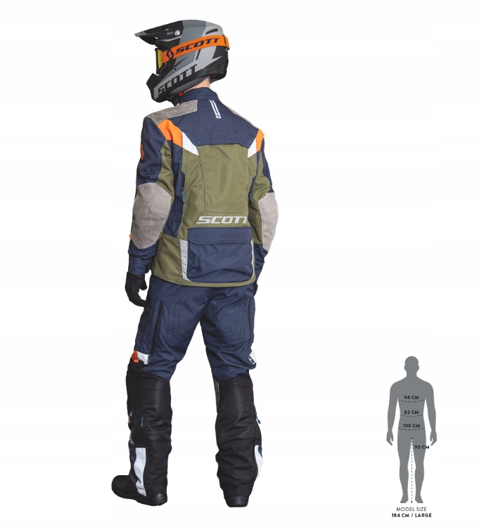 SCOTT Kurtka Turystyczna Męska DUALRAID DRYO Czarna Szara Rozmiar XL Poznań Numer katalogowy producenta 7613368640998