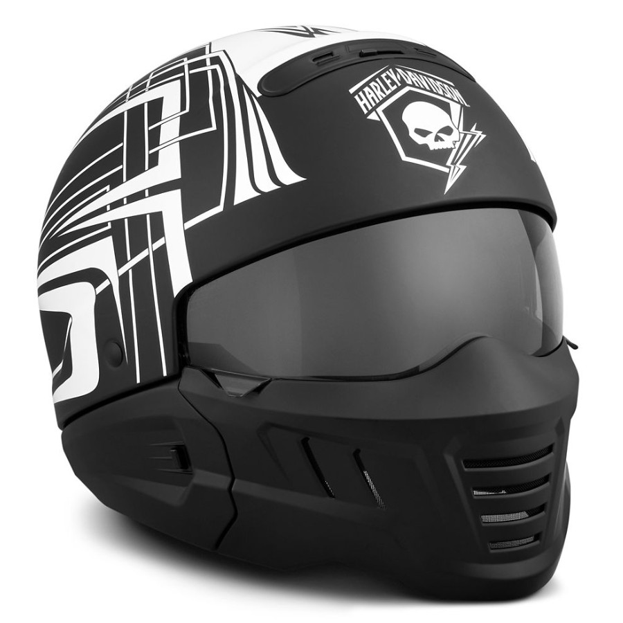 KASK MOTOCYKLOWY 2W1 HARLEY DAVIDSON MAT L