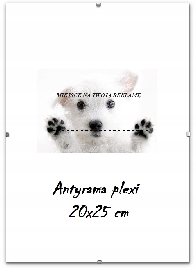 

Antyrama, 20x25 Antyramy 25x20 cm Białe Brzegi