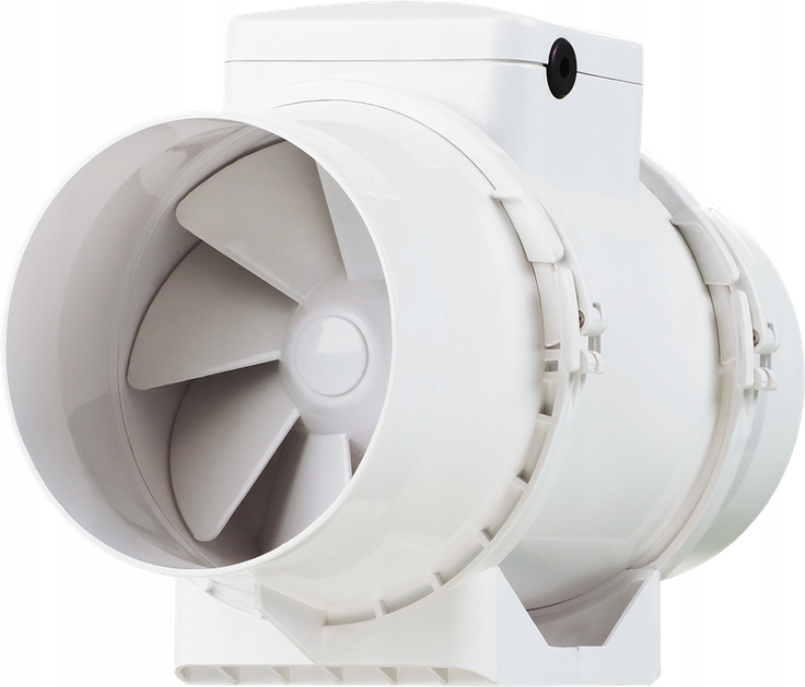 WENTYLATOR KANAŁOWY OSIOWY 2 BIEGI VENTS TT 100 TIMER 187 m3/h WENTYLACJA