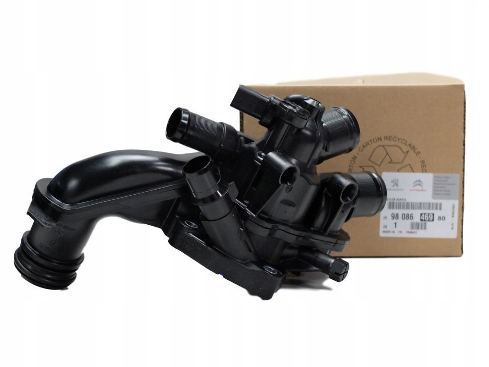 OBUDOWA TERMOSTATU PEUGEOT 207 208 308 1.4 1.6 VTI Producent części Citroen OE