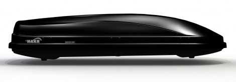 HAKR MAGIC 400 L CZARNY box dachowy bagaznik Permissible load 50 kg