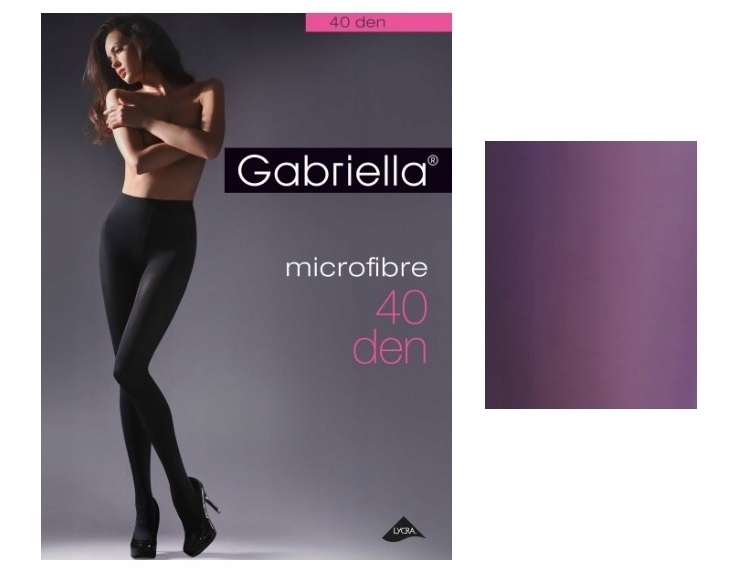 

Gabriella rajstopy microfibre den 40 Viola 2
