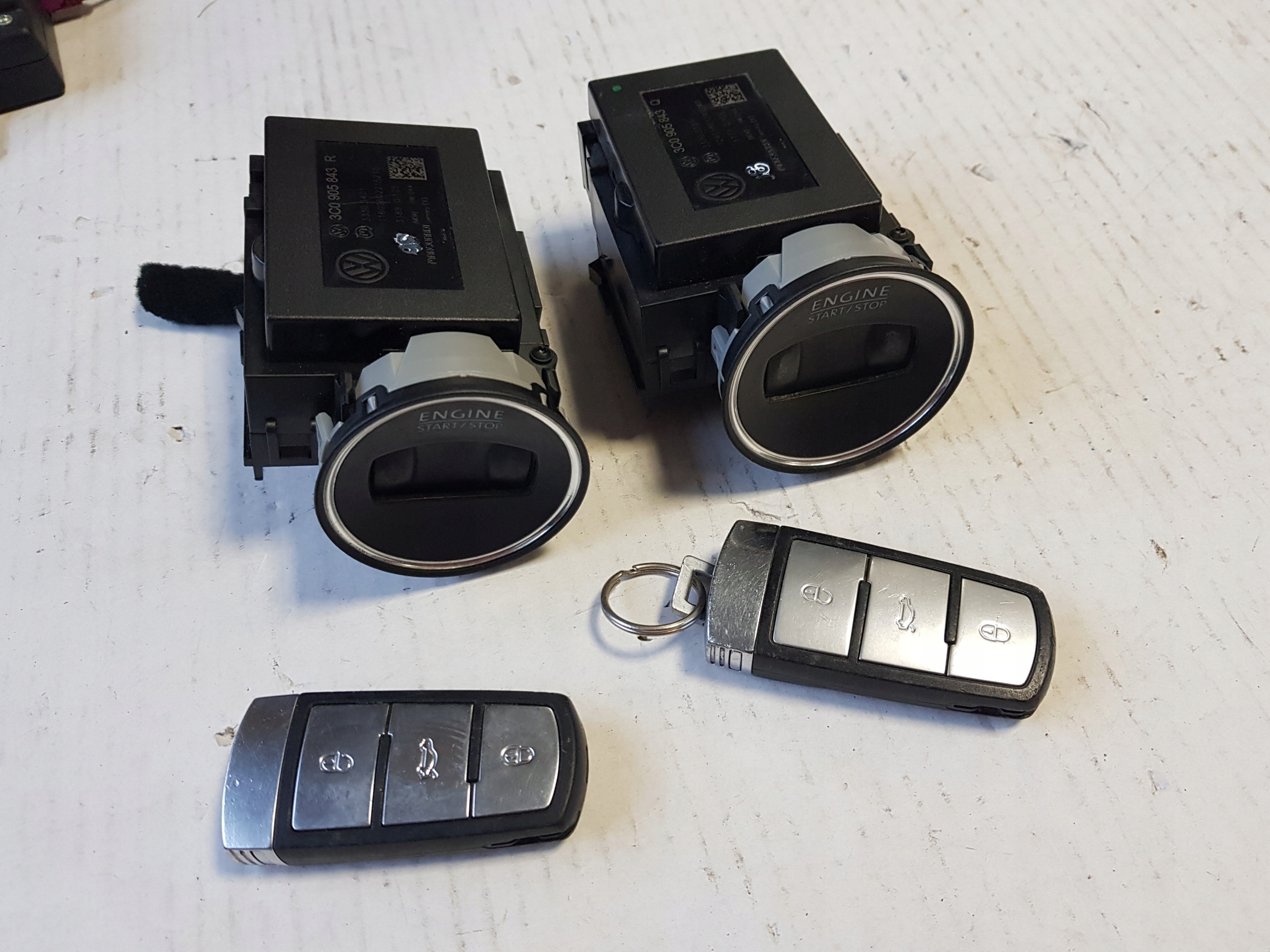 STACYJKA 1 KLUCZ VW PASSAT B6 ORYGINAL