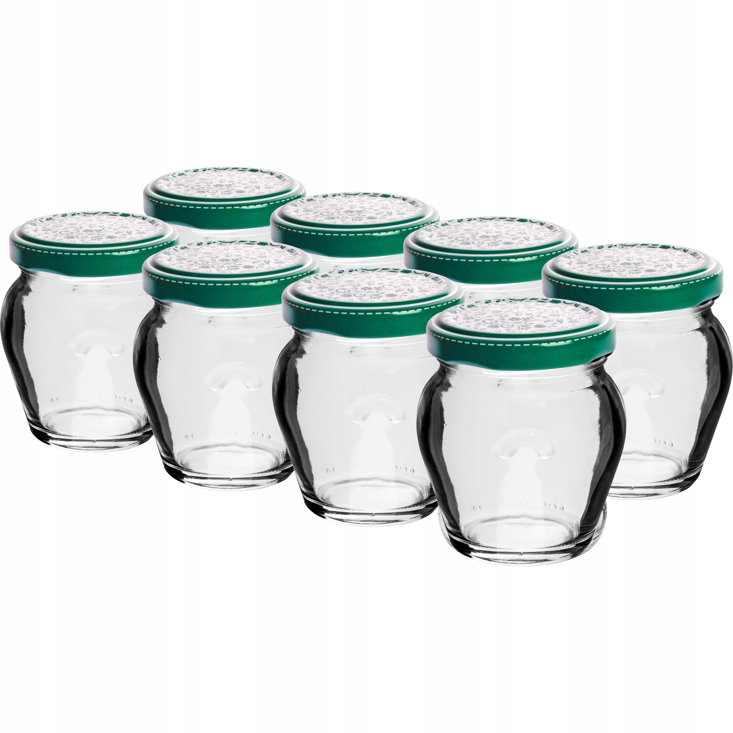 

8szt Słoik Ozdobny Mały 100ml Z Zakrętką 132106
