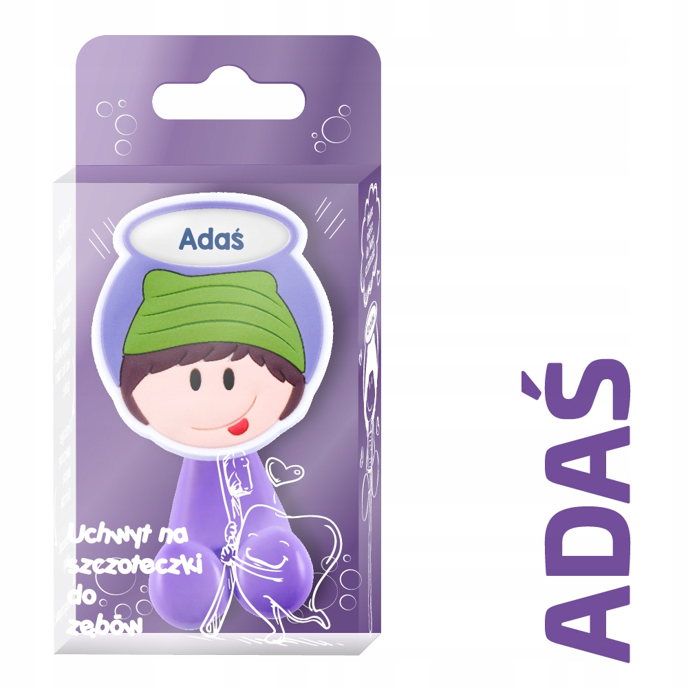 

Uchwyt na Szczoteczkę do Zębów z Przyssawką Imię