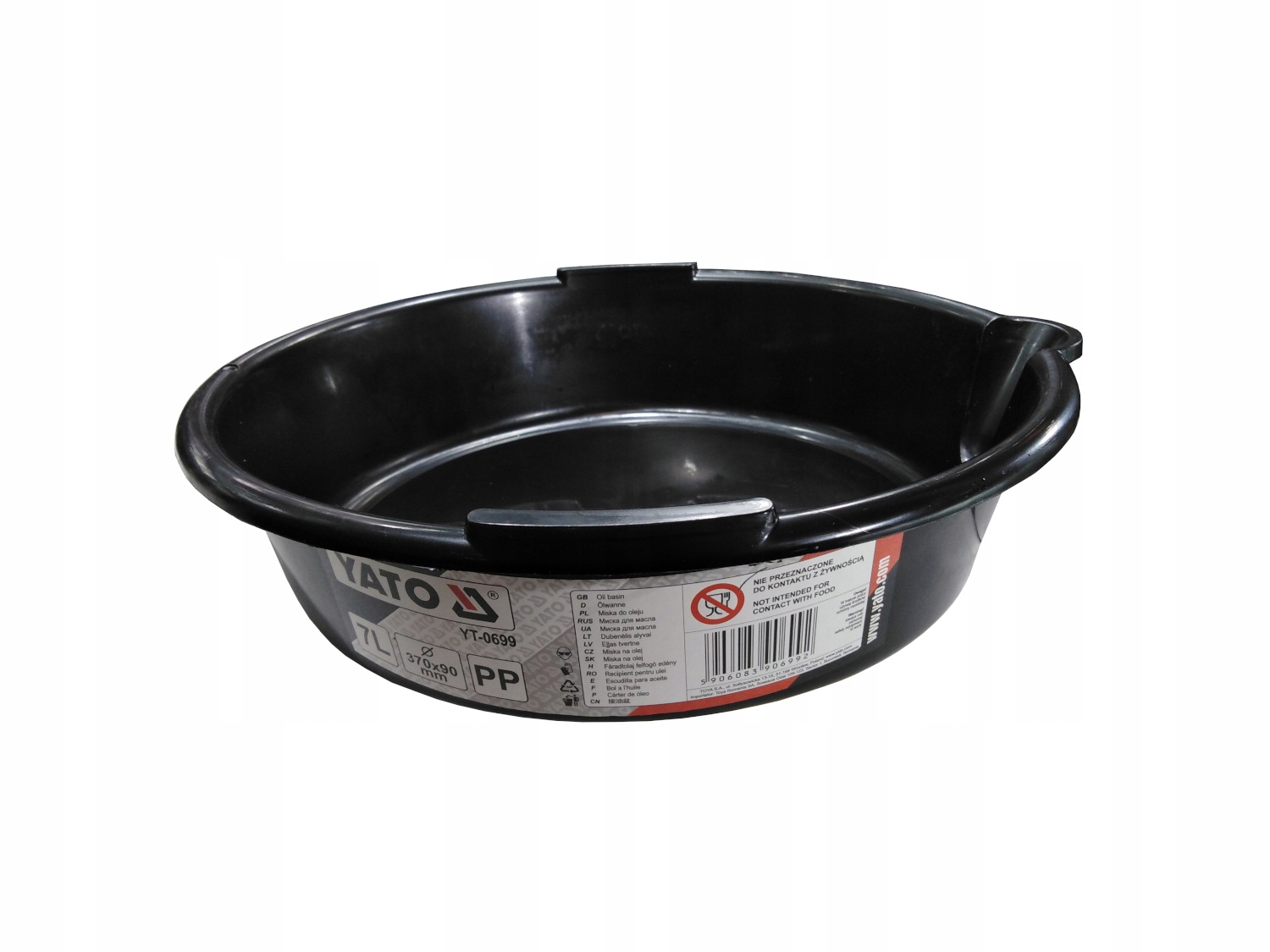 

Yato Miska Do Zlewania Oleju 7L YT-0699 370X90MM