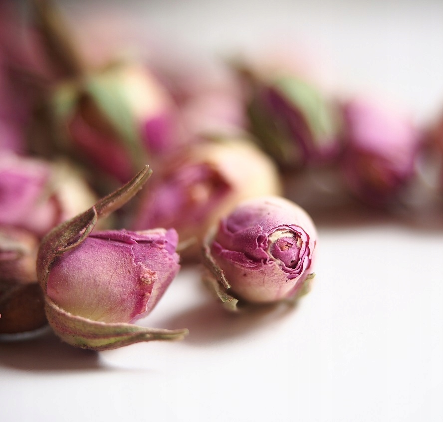Pastelowe Pąki Róż pączki Kwiaty jadalne 50g
