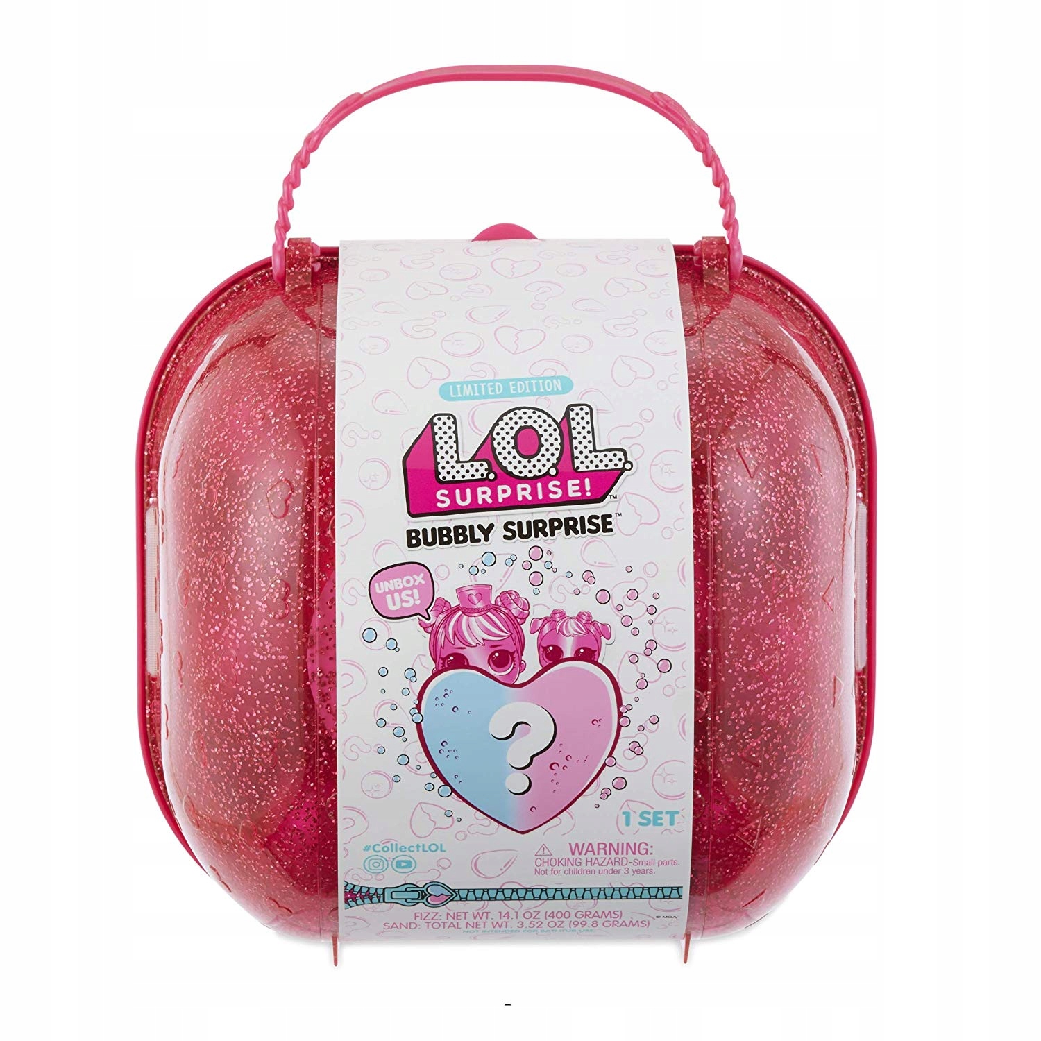 

L.o.l Surprise Bubbly Mga Lol Lalka Walizka różowa