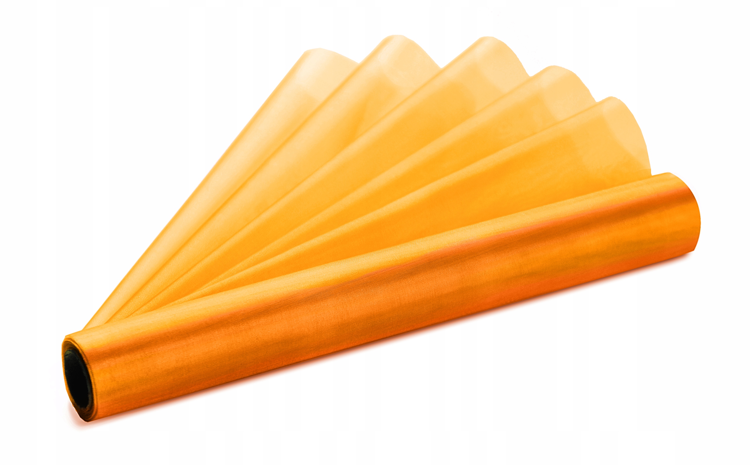 

Organza organtyna gładka 36cm - 9m - Pomarańczowy
