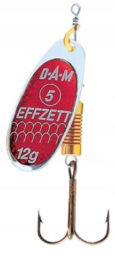 Dam Effzett Błystka Standard 3g Srebrna Czerwona