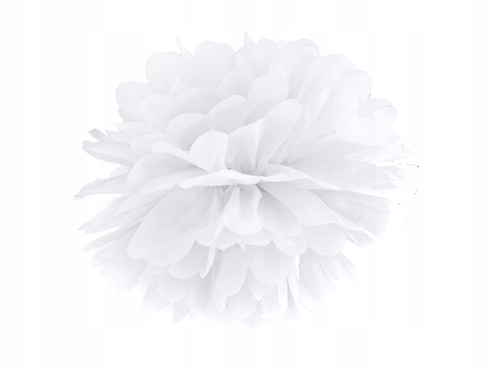 

Pompony Bibułowe Dekoracja 25CM Ślub URODZINY-9182