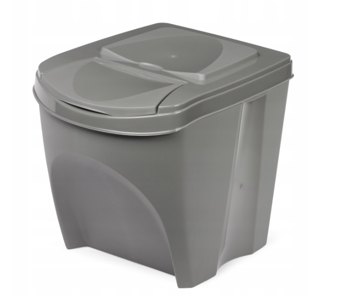 

Kosz Sortibox Do Segregacji 25L Szary