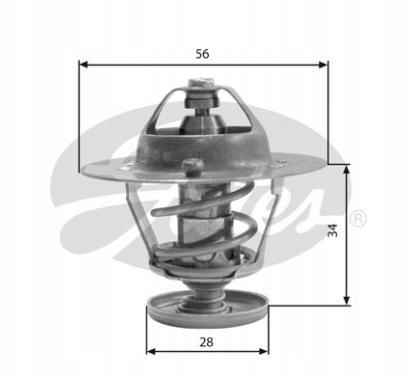 GATES TERMOSTAT MINI MINI ONE, TOYOTA 4 Producent części Gates