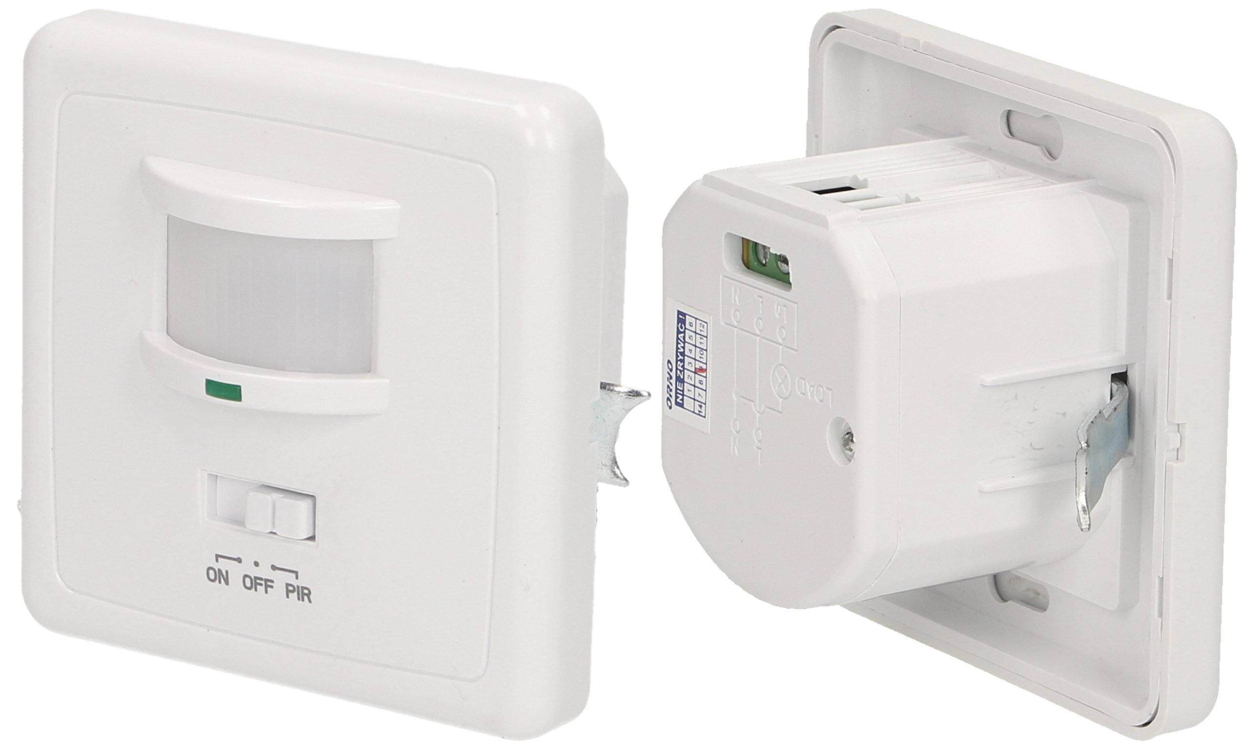 

Czujnik Ruchu Zmierzchu Do Puszki 60 Led Pir 160°