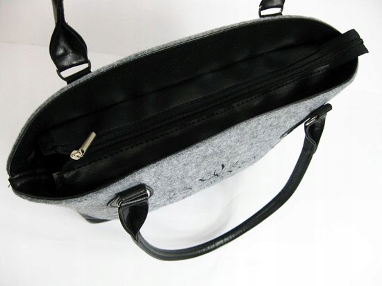 FILCOWA ŁÓDKA SHOPPER Z HAFTEM - FILC Płeć kobieta