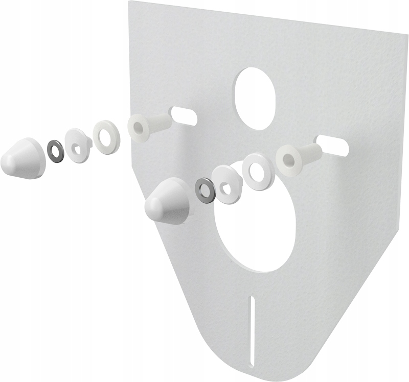 PODKŁADKA POD MUSZLĘ WISZĄCĄ Z DODATKAMI M910