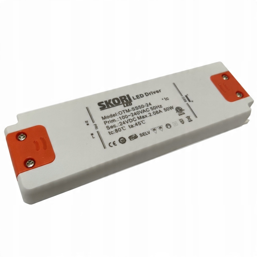 

Zasilacz Led FPS-50-24 2,08A 50W 24V DC meblowy Hq