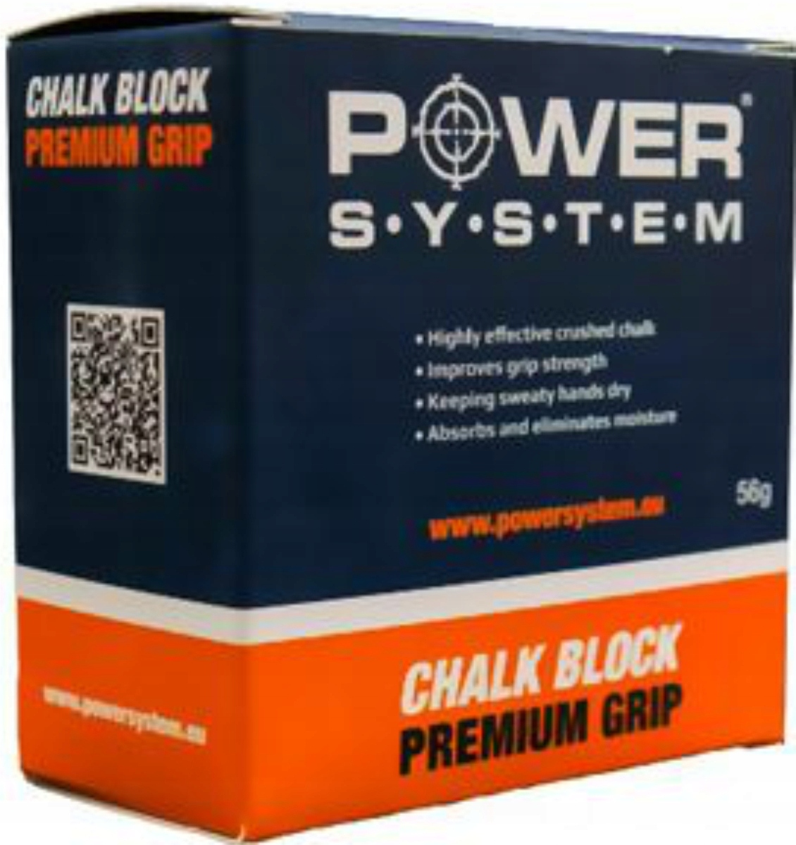 Power System Chalk Block 56 g Magnezja Talk Pure