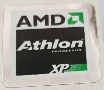 

Oryginalna Naklejka Amd Athlon Xp 25x25mm