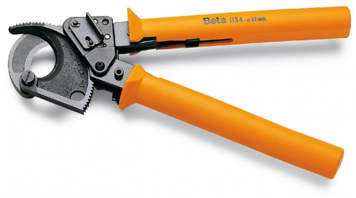 NOŻYCE Z MECH ZAPADKOWYM DO KABLI 35MM BETA 1134