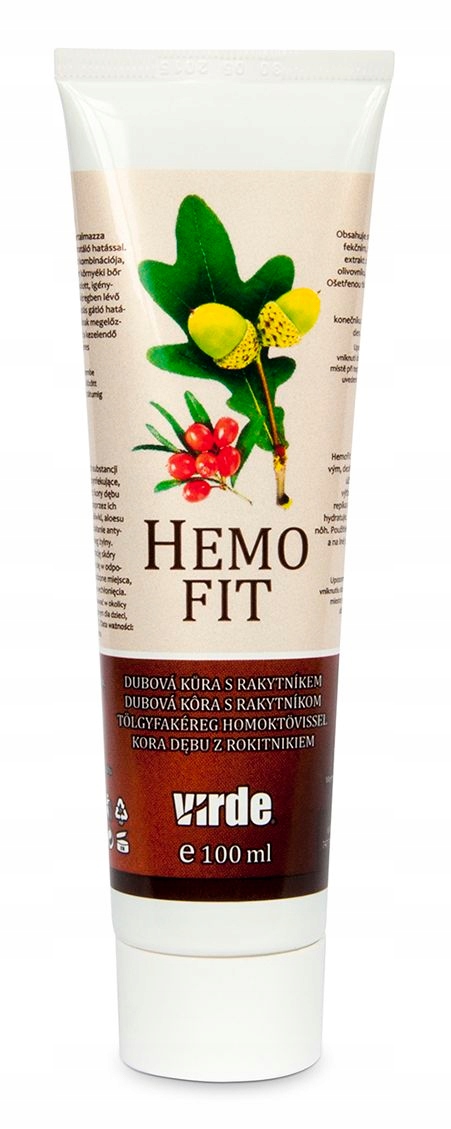 

Żel Kora Dębu Rokitnik - Hemofit 100ml - Hemoroidy