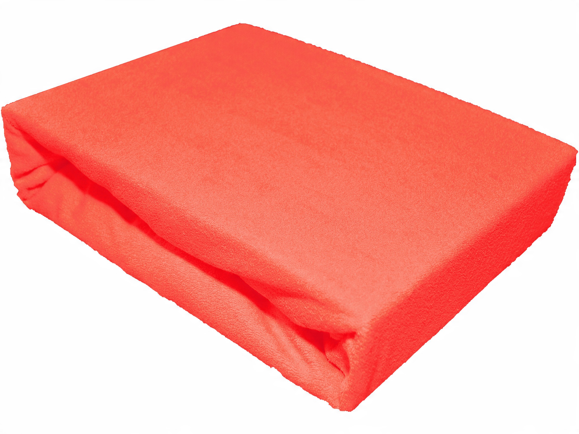

Prześcieradło frotte z gumką 100x200 koralowe