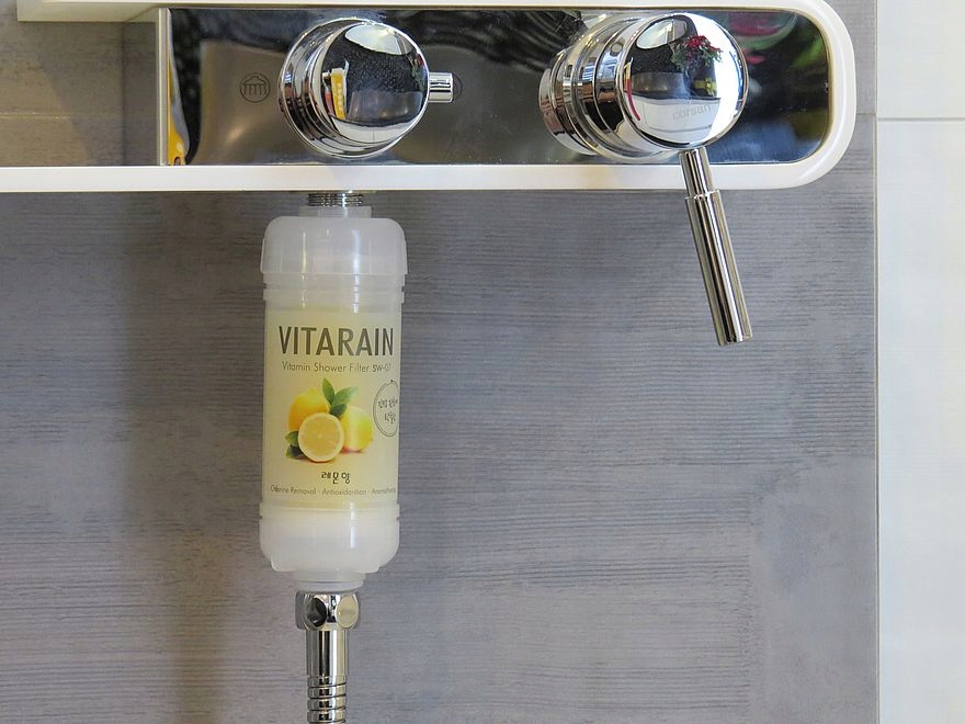 FILTR PRYSZNICOWY Z WITAMINĄ C VITARAIN SW07 Stan opakowania oryginalne