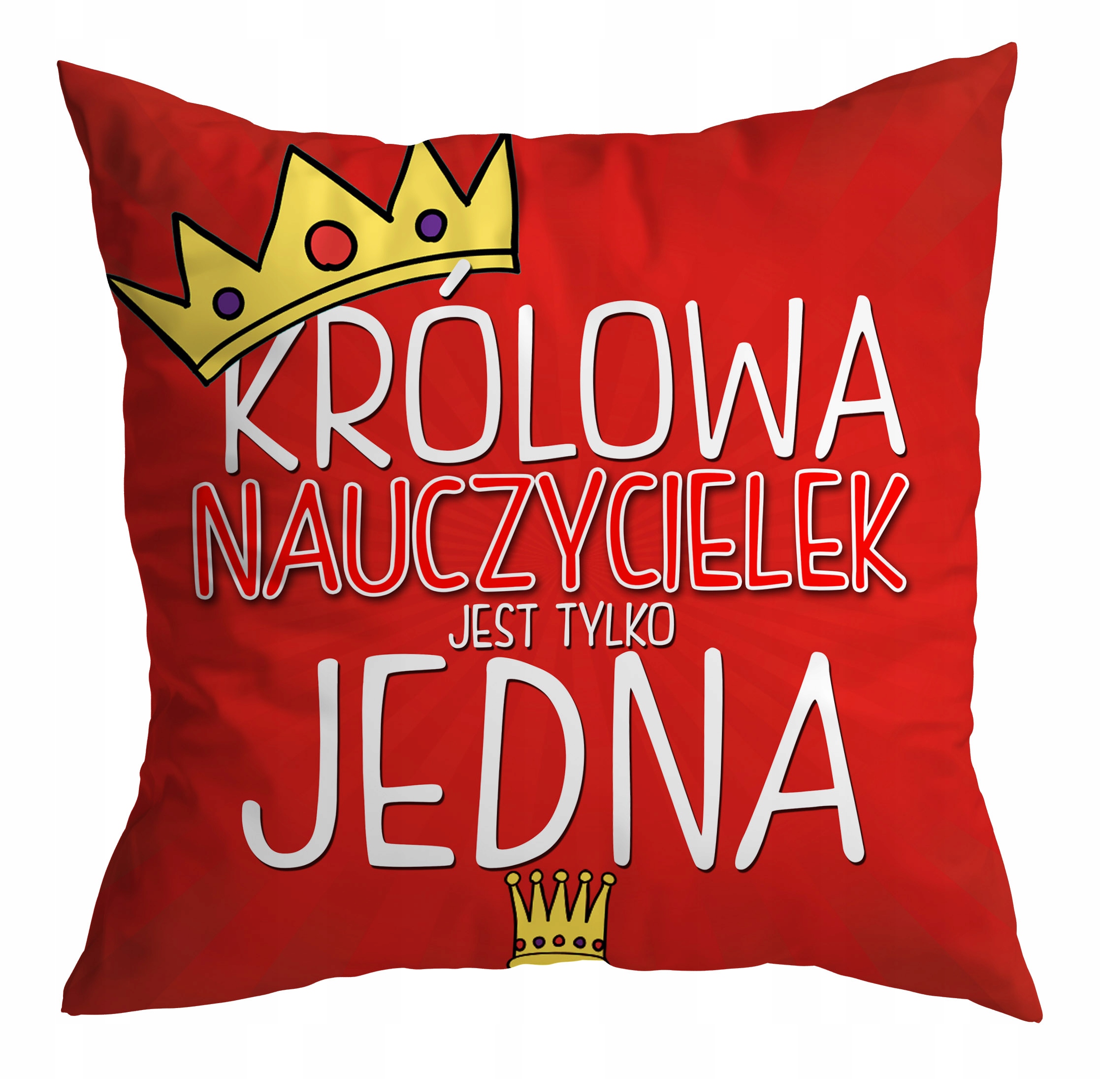 

Duża Poduszka prezent dla Nauczyciela Nauczycielki