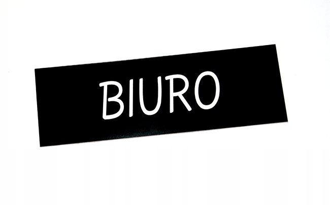 Tabliczka, DOWOLNA TREŚĆ, GRAWER! 9 x 5 cm