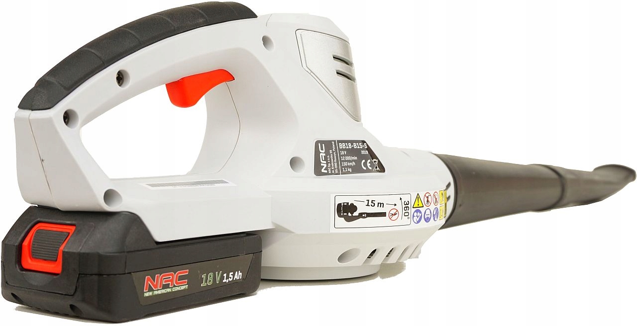 NAC DMUCHAWA AKUMULATOROWA liści BB18 Li-Ion 18V EAN (GTIN) 5907510485288