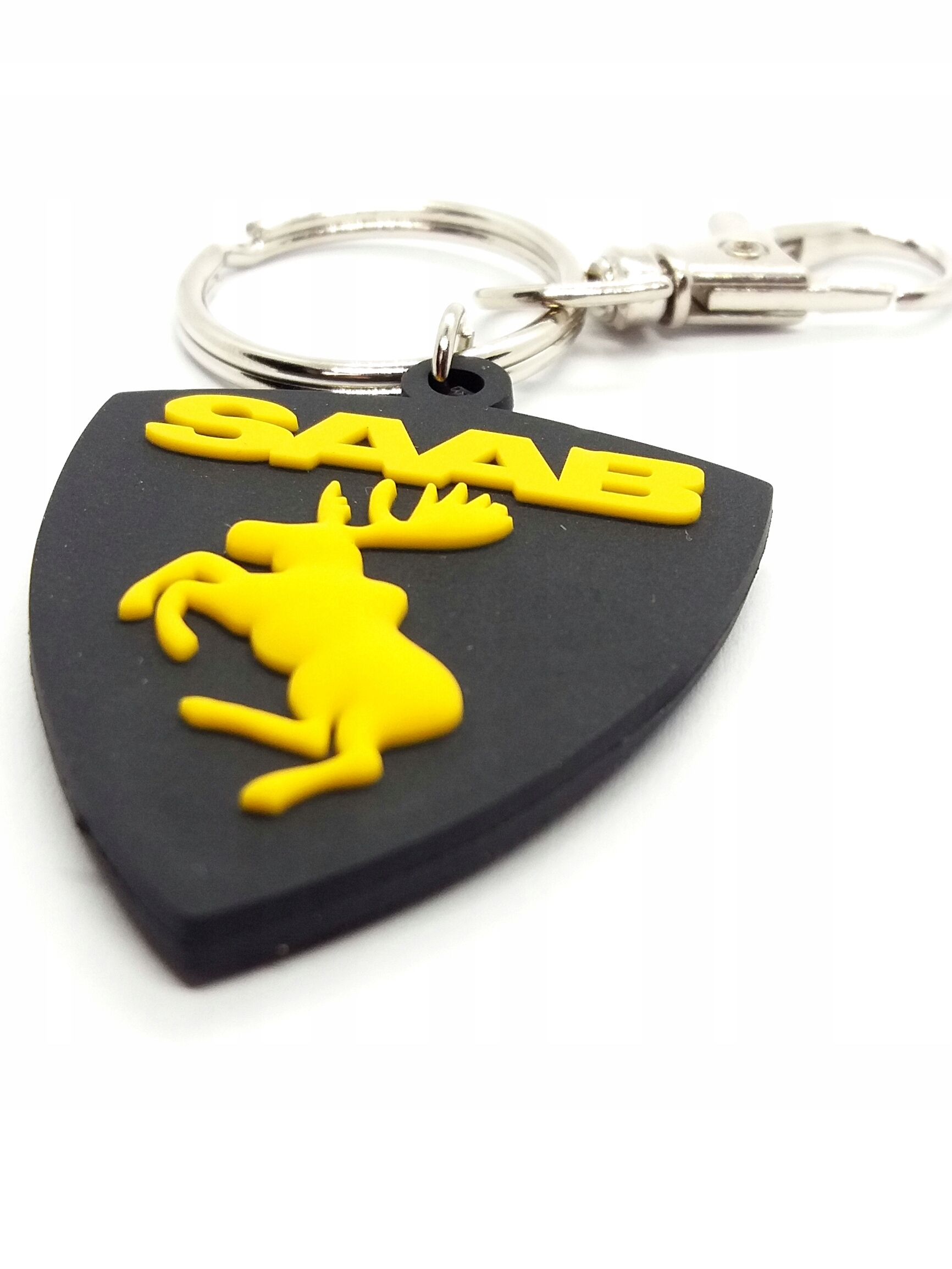 Breloczek SAAB emblemat znaczek łoś super gadżet B EAN (GTIN) 0582143647439