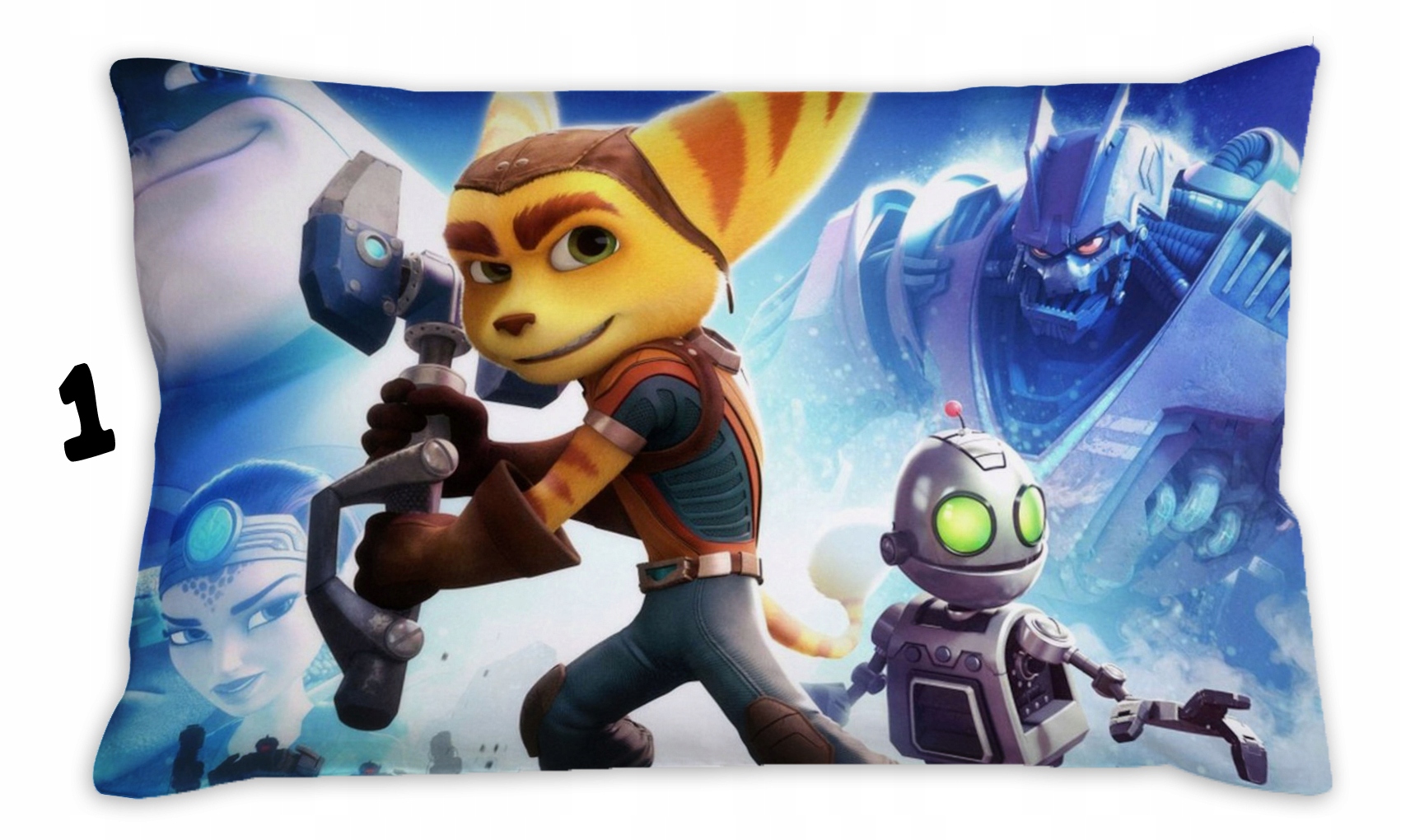 RATCHET & CLANK Poduszka Gadżet Prezent Gadżet Bohater Inny