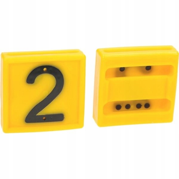Płytka numer '2' do obroży identyfikacyjnej dla bydła krów EAN (GTIN) 5904365723466