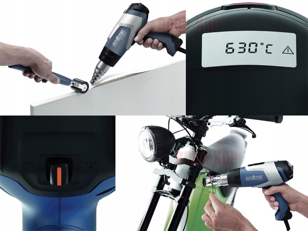 STEINEL HL2020E opalarka 2200W 80-600°C Zasilanie sieciowe