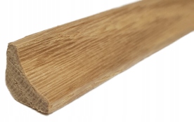 Ćwierćwałek dębowy 13x13 listwa przypodłogowa dąb