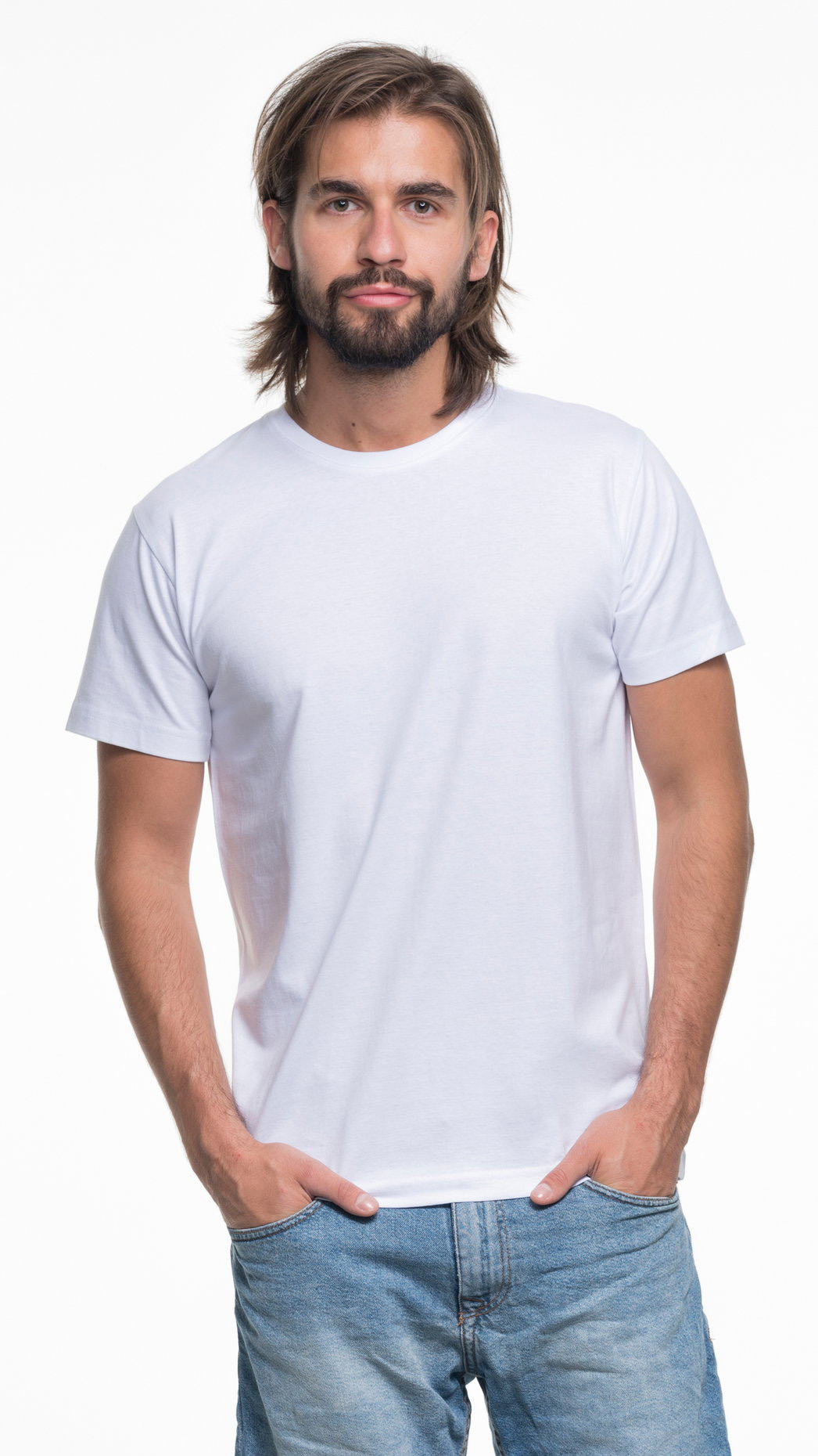 KOSZULKA MĘSKA bawełniana super jakość PREMIUM+ Promostars BIAŁA 20 R. XXL